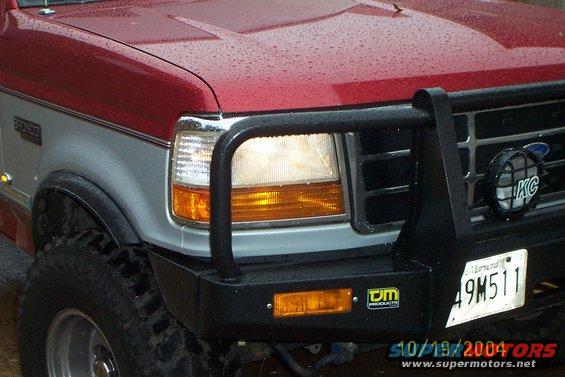 Swapped clear bulb in orange cover with the orange bulb in the clear cover.