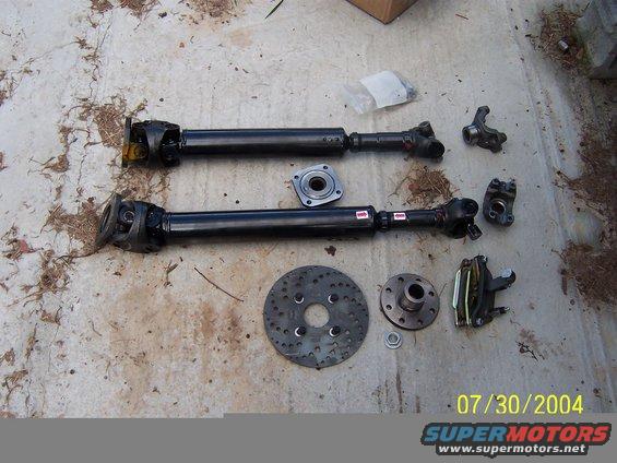 High Angle Driveline shafts 1350CV,1410 axle joint