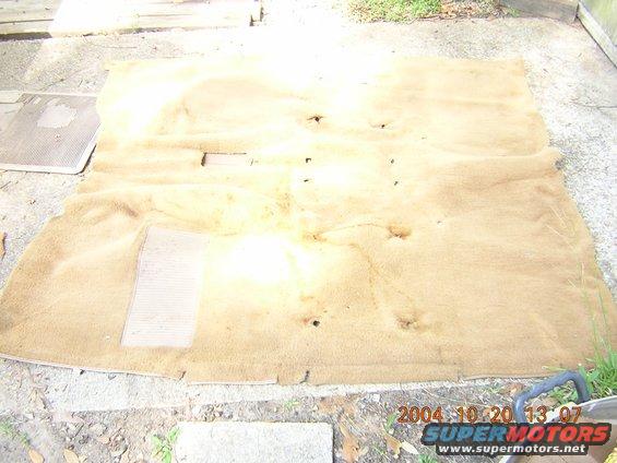 Front carpet