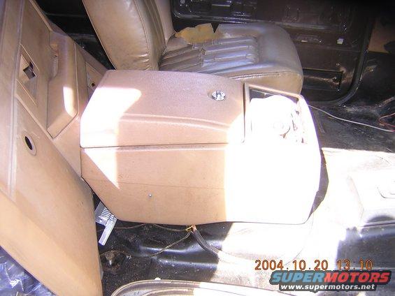 center console