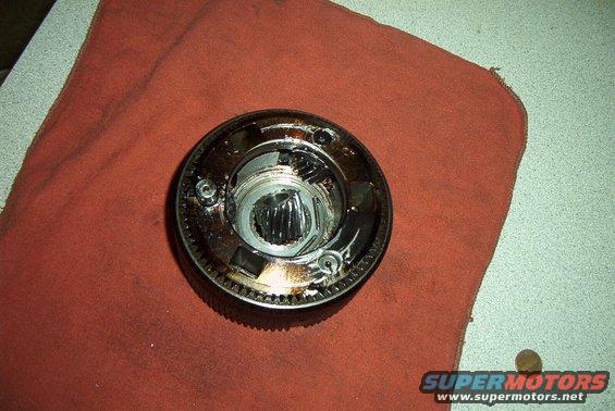 this is what the inside parts of my tranny look like.  they are so worn, the guy at the shop said he didnt know how I drove it in to him.