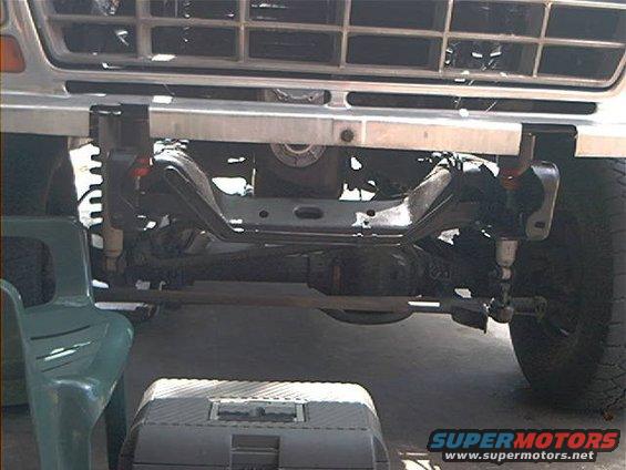 1979 Ford Bronco front grille and suspension