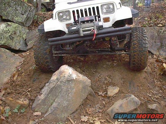 im000315.jpg Randy stuck on this rock getting winched out.