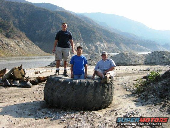 img_1647.jpg found this tire. tried to steal it but it was way too heavy.