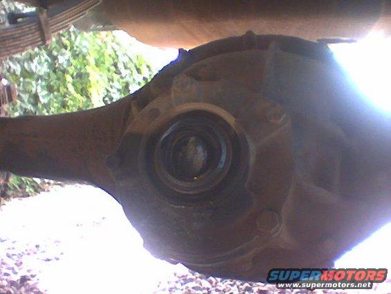 Broke the pinion on the back of the side of the mountain.