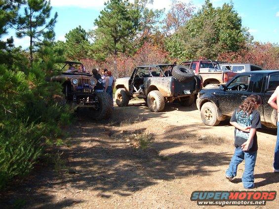 Yes, the bone stock Nissan Frontier made it through the day without getting stuck.  Although it did go around the water falls shown below.