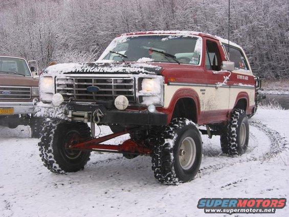 img_2127.jpg Bronco resting after busting there the snow covered trees.
