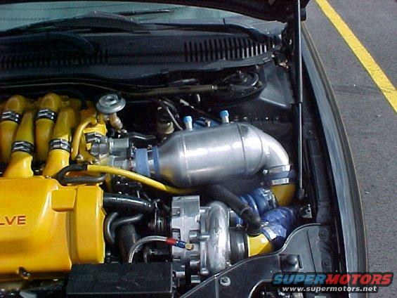 Intercooler without liquid lines connected