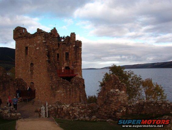 63-urquhart.jpg Urquhart's tower, which had 5 levels joined by the smallest spiral staircase I've ever seen.