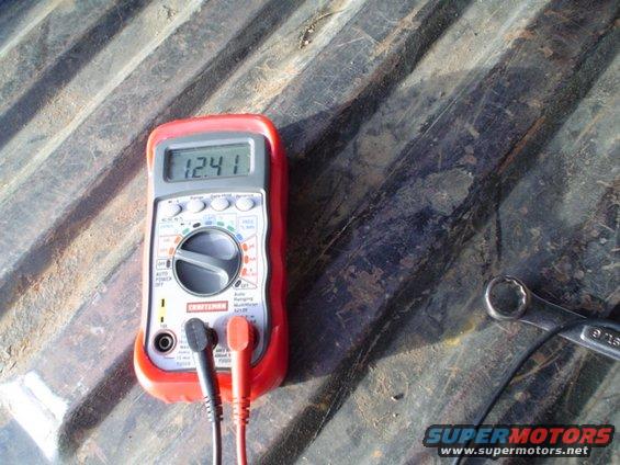 picture-147.jpg This was the voltage of my Main battery before the install.  I dont think my battery is getting fully charged since its supposed to be about 12.58 according to Oddessey