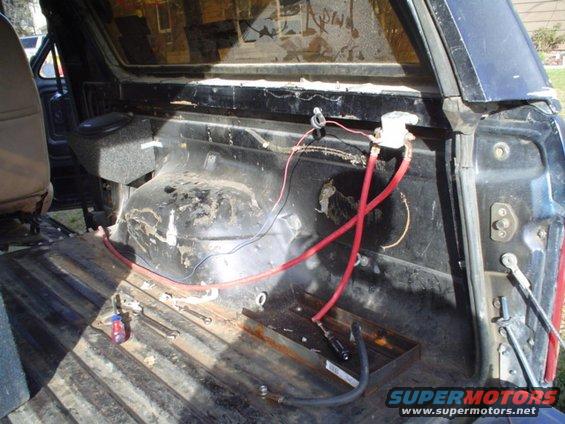 picture-148.jpg Wow what a big difference.  I removed the voltage regulator and all the dual battery stuff.  leaving just enough to start the truck.