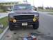 1981 Ford Bronco - from the previous picture I found the wires wadded up to install these... so about 10 minutes of drilling and I had a temp mounting spot. A…