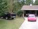The fleet of vehicles parked in my driveway