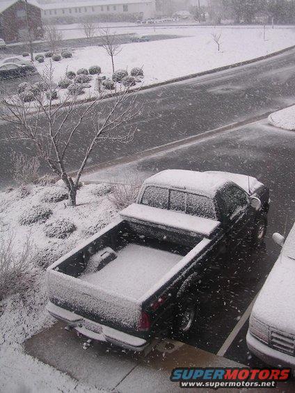 Snow in eastern NC