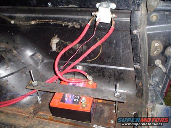 I bought and soldered a new end on my short battery-solenoid cable since I cut it in half.  44 cents, some plumbing solder and a map gas torch was all it took.