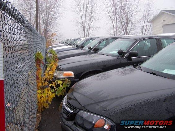 These vehicles have not been prepped for sale.