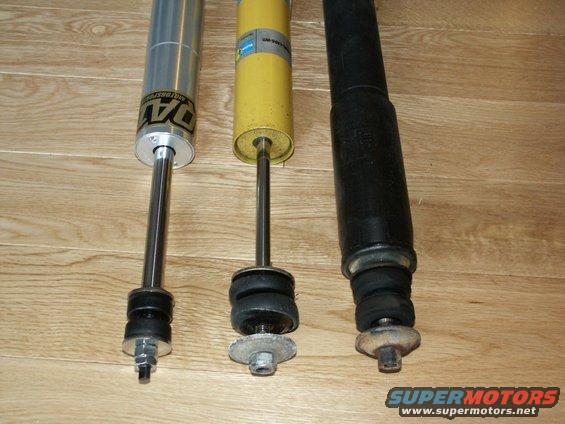 pict0010.jpg OEM-Bilstein-QA1 Front shock comparison