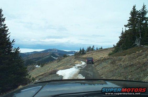 Coming back down... the end to another great wheeling trip