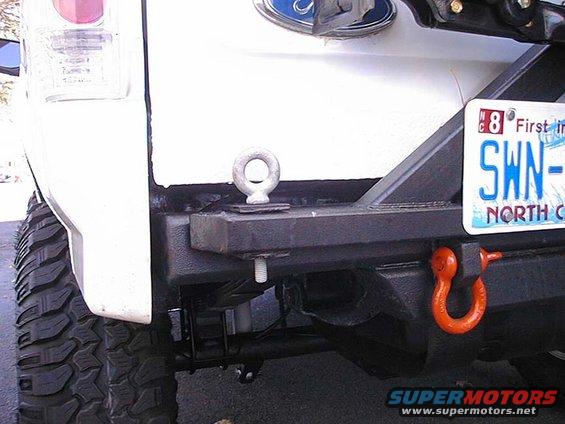 Here is how the rack is secured