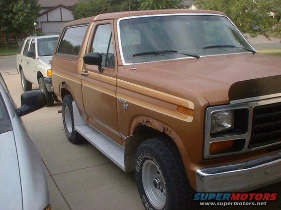 When I bought it... boy was it rusty
