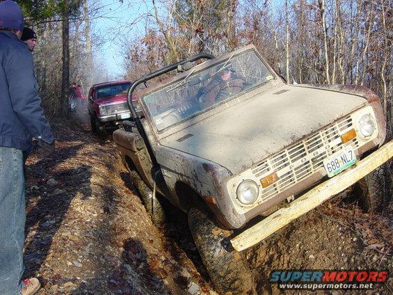 Deep rut