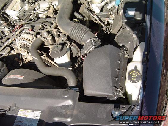 September 26, 2004
Close up of the stock air box.