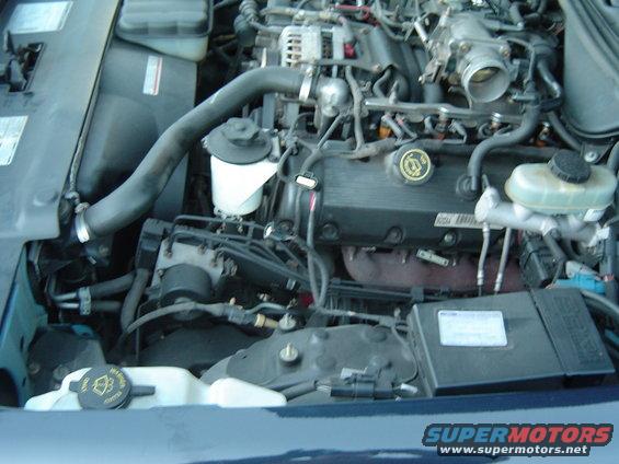 September 26, 2004
Side view of engine compartment with intake box and pipe removed.