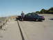 1999 Ford Crown Victoria - August 28, 2004 The P71 and it's proud owner along Highway 35 (Skyline Road) on the Peninsula of the San Francisco Bay Area.