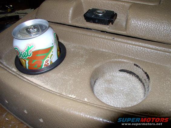 img_0220.jpg No more drink spills ! I wanted to get cupholders that fit those huge squishies that Aboo sells but I'm not sure they'd fit and I've yet to see any available. No problem as you can always make the holes bigger later.