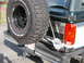 1994 Ford Bronco - Ford Bronco spare tire and bumper detail. Model year appears to be early 1990s.