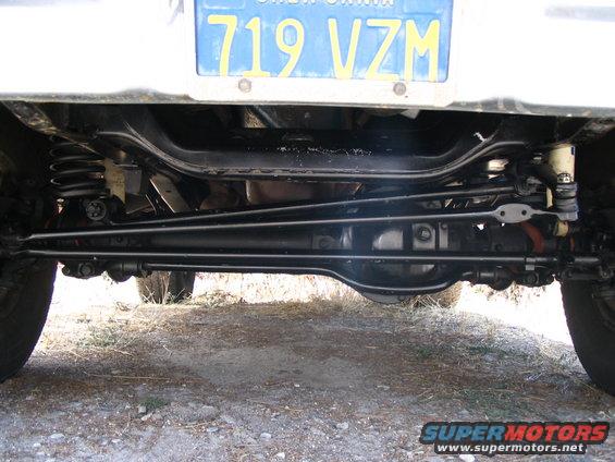 Underside of the Bronco as I bought it 11/26/04