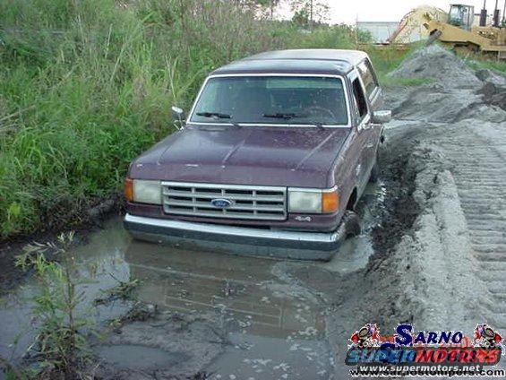 Nasty, soupy, mud...