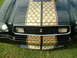 1978 Ford Mustang II - Front view of a 1978 Ford Mustang II Cobra II custom airbrushed stripes.