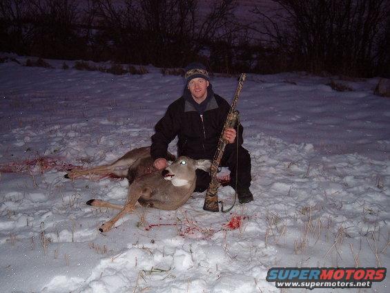 Me with deer and shotgun