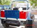 1976 Jeep CJ7 - Prepping interior..check out the nice wooden tailgate...LOL...