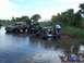 1987 Ford Bronco - Jeep stuck coming back from airboat crossing.