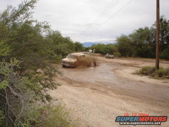 BRONCO PLAYIN IN THE MUD!