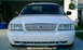 2000 Ford Crown Victoria - a front up close shot. of the slottted grille
