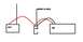 1990 Ford Bronco - Electrical diagram illustrating a capacitor's role in a car audio system's power supply.