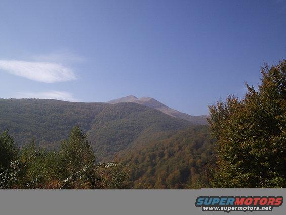Peak of Big Duke in the back ground