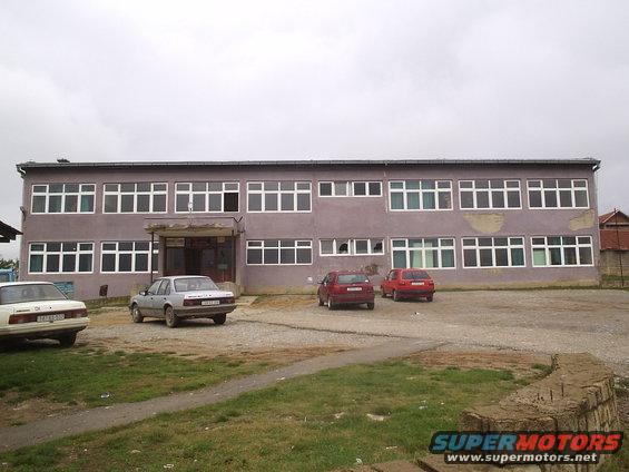 Kosovo School house. No I am not kidding.