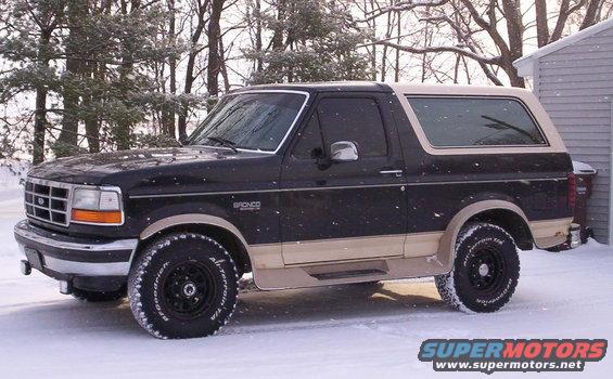 Out in the snow