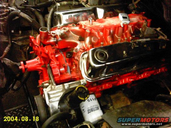 engine4.jpg A month later and it looks pretty much the same. A lot happened in that month, but it was mainly tearing down, fixing mistakes, and building it back up.