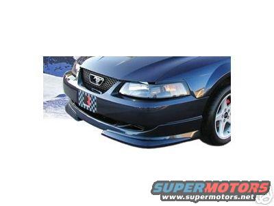 2002 Ford Mustang front bumper with aftermarket lip and grille