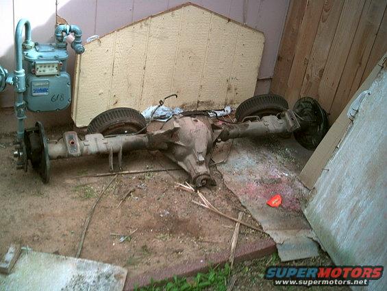Axle we found with good gears: