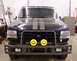 1993 Ford Bronco - got all the lights about right. The daylighters will be on top of that bar.. Just couldnt get them to balance up there.
