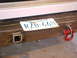 1994 Ford Bronco - reciever hitch is inset, pins from behind