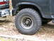 1996 Ford Bronco - front close up w/ the 35's