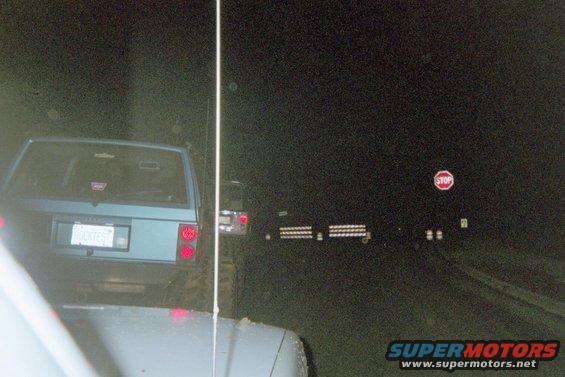 fh000011.jpg Heres the only shot i got of the guys that pulled me out. A 2dr. Cherokee on 44's with some major trimmed fenders. He was hooked to a Jeep Scrambler on 36s with a Chevy 454. Then the jeep had its 9000lbs warn winch hooked to my reciever. Thanks to the guys at Tarheel 4WD center for pullin me out for free :)