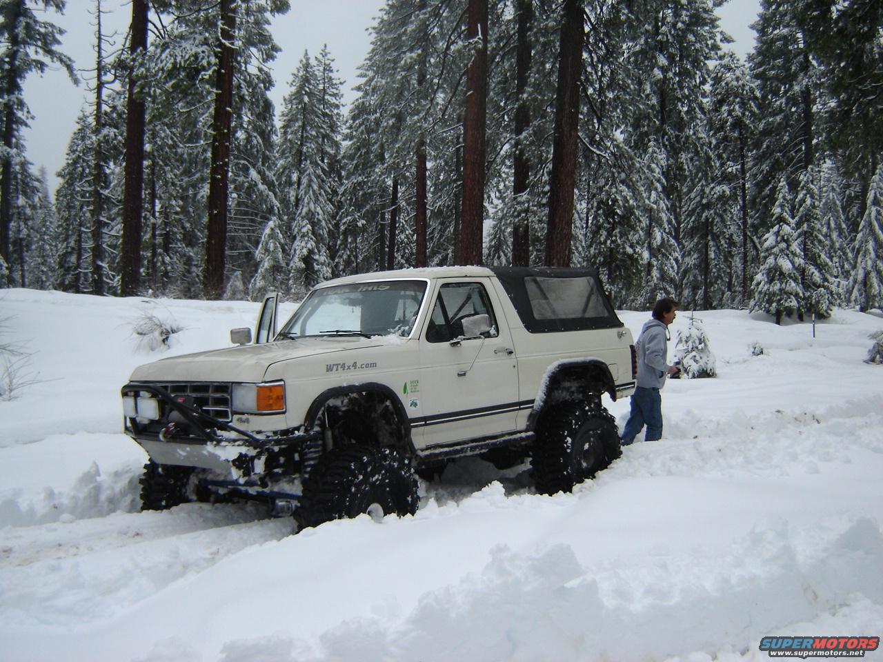 snow wheeling